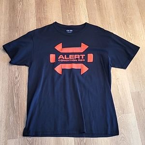 Star Trek Alert Condition Red.Large 2019 Lootcrate T-shirt. Excellent condition